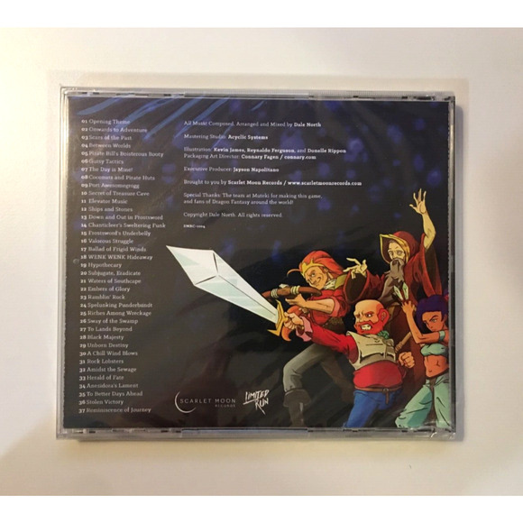 Dragon Fantasy Book II 2 Original Soundtrack - Dale North - New Sealed US Seller - Picture 2 of 4